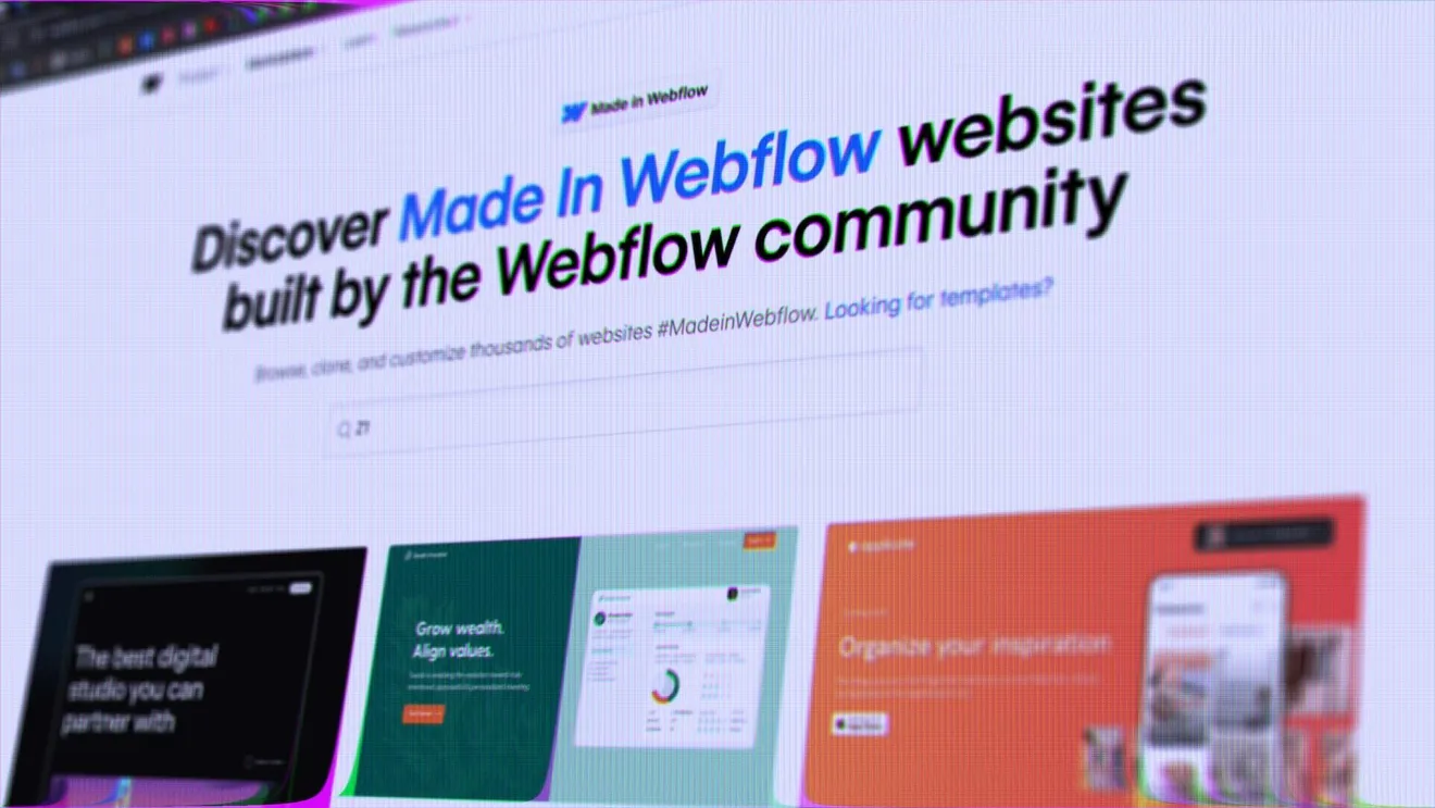 6 reasons why we prefer Webflow