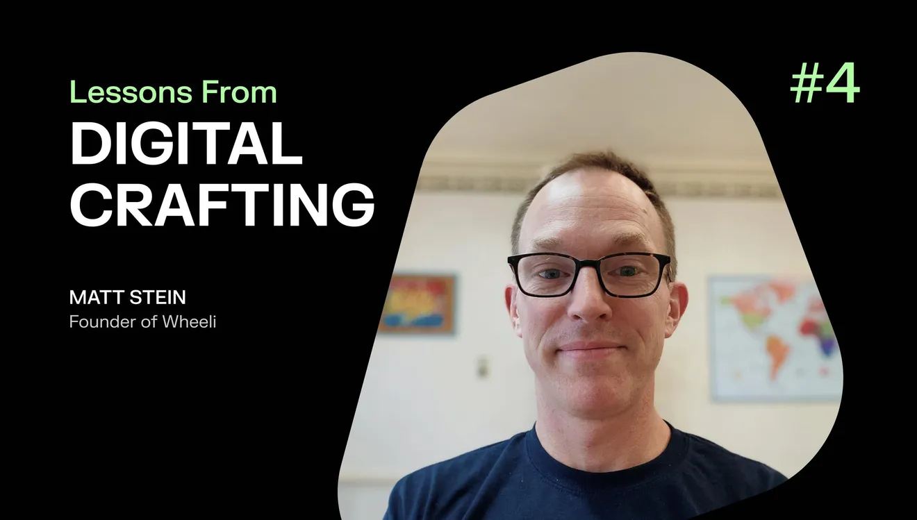 Building an app off the side of your desk