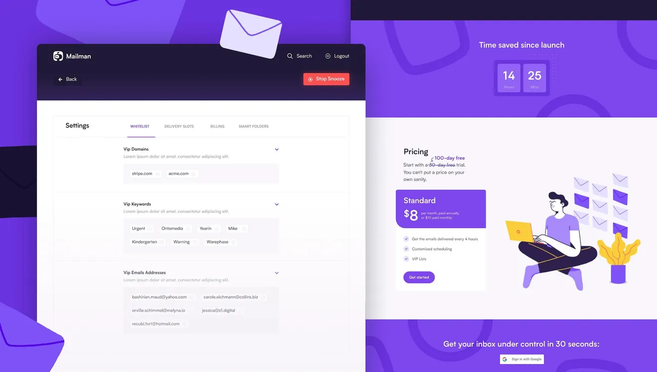 Mailman, the superhero who will save you from your inbox